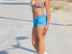 Arantza Fahnbulleh topless in sexy bikini