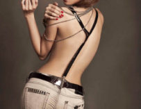 Dinh ngoc diep topless fashion shoot