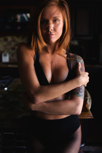 Hot Redhead Justin Swain Boobs