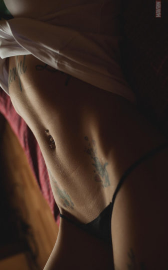 Hot Tattoo Girl Mavrin Boobs