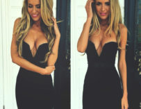 Renee Somerfield Topless Paparazzi Photo