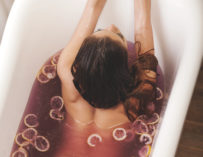Sexy Bath With Lemons By Nikolay Frych
