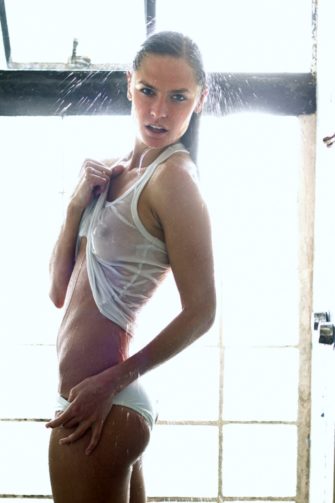 Sexy Nude Anete Spelite Topless