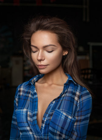 Sexy Nude Brunette Andrey Brandis