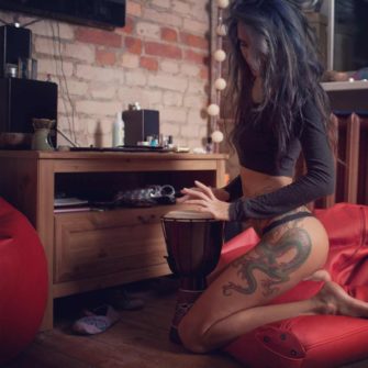 Sexy Nude Tattdogg Art Of Mavrin Studios Topless