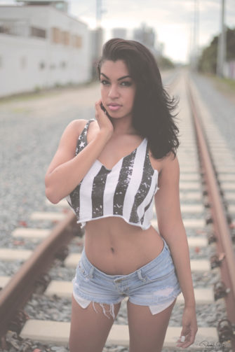 Sexy Nude Zashia Santiago