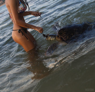 Viki And Turtle Mavrin